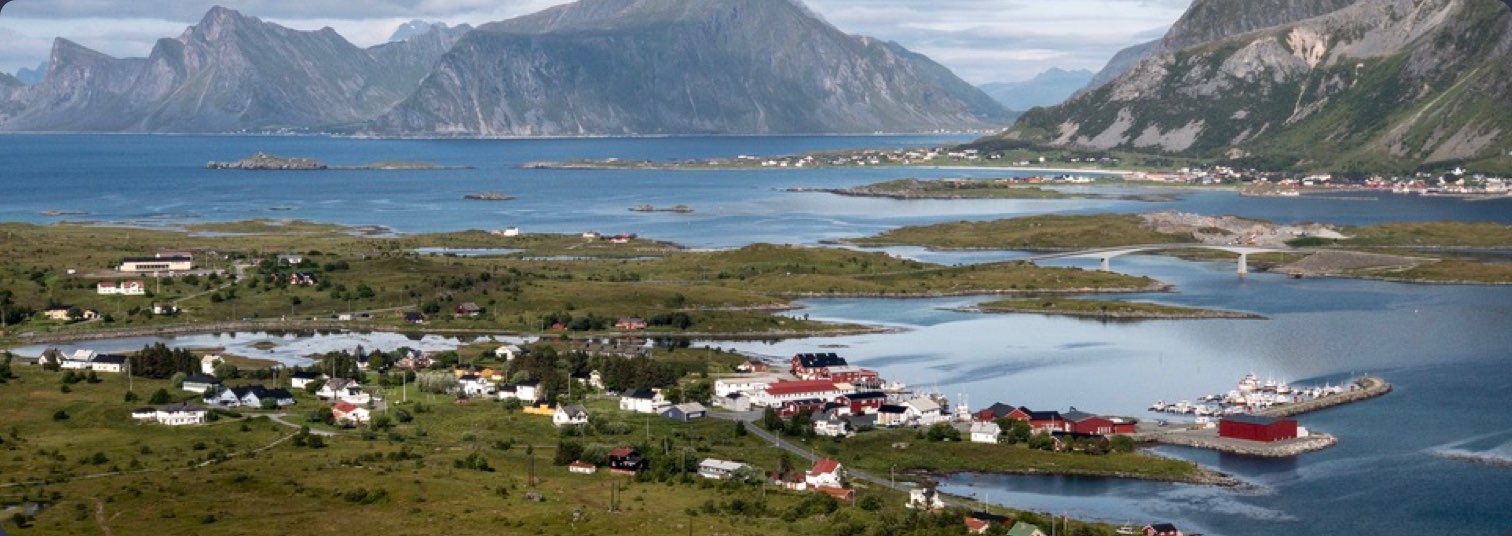 Panoramic photo of a stunning landscape